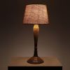 The Nirvana Table Lamp | Lamps by Home Blitz. Item composed of fabric and metal in rustic style
