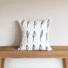 Leaves | Organic Cotton Pillow | Sham in Linens & Bedding by Little Korboose. Item made of fabric