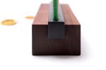 Modern Wood and Steel Menorah | Candle Holder in Decorative Objects by Alabama Sawyer. Item made of wood