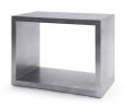 Piero Lamp Table stainless steel | Side Table in Tables by Greg Sheres. Item composed of steel