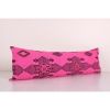 Turkish Pink Bedding Pillow Cover, Organic Wool Boho Pillow | Cushion in Pillows by Vintage Pillows Store