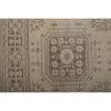 1970s Vintage Turkish Oushak Handmade Wool Runner Rug | Rugs by Vintage Pillows Store. Item composed of cotton and fiber