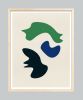 Modern Abstract print with colorful cut-out organic shapes | Prints by Capricorn Press. Item made of paper works with boho & minimalism style