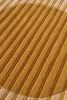 Golden Geometry Hand Tufted Wool Rug | Area Rug in Rugs by Jubi Rugs