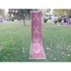 Vintage Hand Knotted Anatolian Purple Turkish Runner | Area Rug in Rugs by Vintage Pillows Store. Item made of cotton & fiber