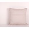Large Rustic Square Size Caucasian Rug Pillow, Hand Knotted | Cushion in Pillows by Vintage Pillows Store