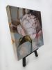 Small painting flowers on canvas original, Art painting | Oil And Acrylic Painting in Paintings by Natart. Item composed of canvas and synthetic in contemporary style