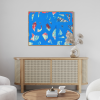 Fish out of water | Oil And Acrylic Painting in Paintings by Sarah Finucane. Item composed of canvas and synthetic