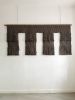 Portal | Charcoal Grey | Macrame Wall Hanging in Wall Hangings by Dörte Bundt. Item composed of cotton