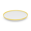 Ligne Medium Platter | Plate in Dinnerware by Tina Frey. Item made of stoneware