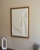 No. 06 Japandi Plaster Wall Relief - Scandinavian Neutral Decor | Wall Sculpture in Wall Hangings by Joseph Aurelius