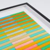 Boston Stripe Colour Study Painting | Paintings by Amelia Coward