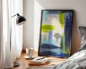 Stillwater 18x24in – Contemporary Abstract Painting | Oil And Acrylic Painting in Paintings by Abby May