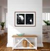 Spills Diptych #05: Conversing White Blobs | Photography by Susan Bowen