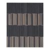 Large Striped Wool Kilim From Central Anatolia, Mid-20th | Area Rug in Rugs by Vintage Pillows Store. Item made of cotton with fiber