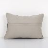 Ethnic Goat Hair Lumbar Kilim Pillow Cover from Anatolian, D | Cushion in Pillows by Vintage Pillows Store