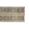 1970s Vintage Turkish Oushak Brown Wool Runner 1'9" X 8'6" | Runner Rug in Rugs by Vintage Pillows Store. Item made of cotton with fiber