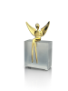Angel figure in Gloss Gold | Sculptures by YENNY COCQ