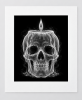 EXPOSED HALLOWEEN — SKULL CANDLE | Decorative Objects by Exposedart