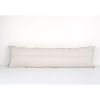 Silk Ikat Velvet Pillow, Extra Long Gold Silk Ikat Lumbar Cu | Cushion in Pillows by Vintage Pillows Store