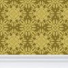Sargassum Seaweed Pattern | Wallpaper in Wall Treatments by Sean Martorana. Item composed of paper