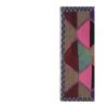 Turkish Colorful Checkered Tulu Rug 4'1'' X 4'8'' | Area Rug in Rugs by Vintage Pillows Store