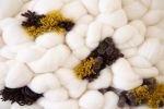 COOKIE | Tapestry in Wall Hangings by Keyaiira | leather + fiber | Artist Studio in Santa Rosa. Item composed of wool and fiber