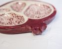 Pomegranate Jewelry Dish | Decorative Tray in Decorative Objects by Melike Carr