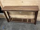 STUNNING black walnut entry table! | Console Table in Tables by Pelican State Woodworks