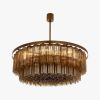 Alan Mizrahi KA1117 Pentagon Double Drum Chandelier | Pendants by Alan Mizrahi Lighting Design