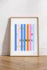 Estudios Geométricos 06 Abstract Print | Prints in Paintings by OWO Ceramics