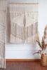 The Right Direction Hanging Panels | Macrame Wall Hanging in Wall Hangings by Modern Macramé by Emily Katz. Item composed of cotton