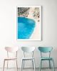 Greece photography print, 'Myrtos Beach' coastal wall art | Photography by PappasBland. Item made of paper works with contemporary & coastal style