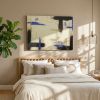 Suspended Ground | Neutral Abstract Canvas Print | Minimalist Wall Art | Prints in Paintings by Abby May