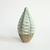 Medium Bottle in Coral Green | Vase in Vases & Vessels by by Alejandra Design. Item composed of ceramic