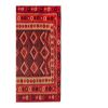 Bohemian Oversize Saloon Size Turkish Kilim Rug | Area Rug in Rugs by Vintage Pillows Store. Item composed of fabric