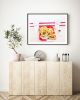 Colorful Americana wall art, 'In-N-Out Burger' photograph | Photography by PappasBland. Item composed of paper in contemporary or modern style