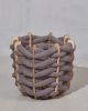 (L) Hull Basket in Graphote Ultra suede | Storage Basket in Storage by Knots Studio