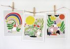 Hurdles Print | Prints by Leah Duncan. Item made of paper compatible with mid century modern and contemporary style
