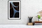 Dark IV | Abstract Shadow & Light Wall Art Print | Photography by Ava Bock Art