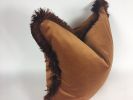 Rust velvet pillow // copper velvet cushion cover // rust | Pillows by velvet + linen