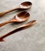 Tulum Teak Wooden Salad Serving Set - 3 Piece | Cooking Utensil in Utensils by Busa Designs