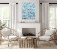 Message in a Bottle | Oil And Acrylic Painting in Paintings by Sorelle Gallery. Item made of canvas