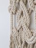 VINCULUM Collection© IX, Rope Wall Sculpture, Fiber Art | Macrame Wall Hanging in Wall Hangings by Damaris Kovach. Item composed of fiber