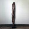 Tall Driftwood Art Sculpture "Discerning" | Sculptures by Sculptured By Nature  By John Walker. Item made of wood works with minimalism style