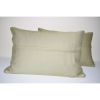 16" X 24" Wool Farmhouse Decor, Lumbar Cushion Cover | Pillows by Vintage Pillows Store. Item made of fabric