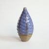 Medium Bottle in Coral Blue | Vase in Vases & Vessels by by Alejandra Design. Item composed of ceramic