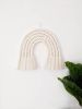 XL Rainbow Wall Hanging, Nursery Decor, Macramé Rainbow | Macrame Wall Hanging in Wall Hangings by Damaris Kovach. Item composed of cotton