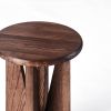 V Side Table Stained Ash | Work by District Loom