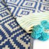 Merida Sustainable Turkis Towel / Blanket | Linens & Bedding by HILANA: Upcycled Cotton. Item made of cotton